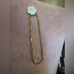 NWT Sierra Bell ~ Double Braided Necklace